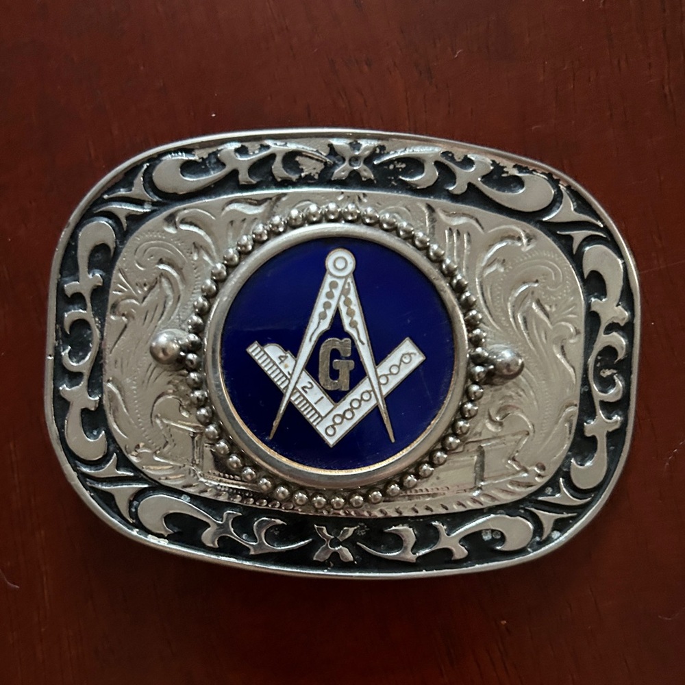 Masonic Belt Buckle